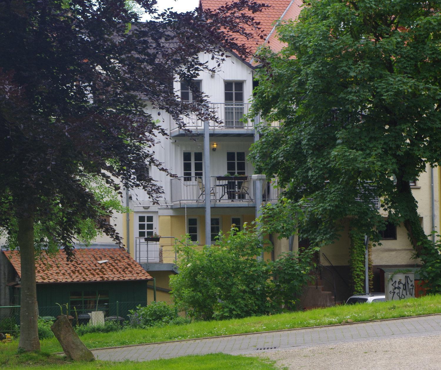 Ferien-Wohnung Am Menzer-Park Neckargemund Bagian luar foto